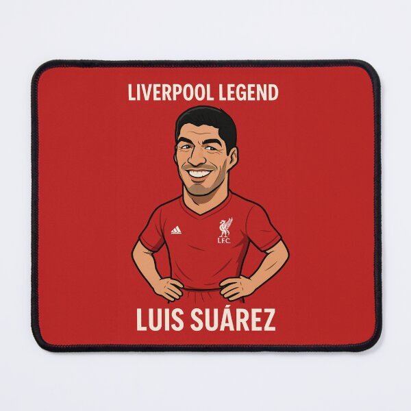 Item preview, Luis Suárez – Liverpool Legend Caricature designed and sold by TheWonkyEaselCo.