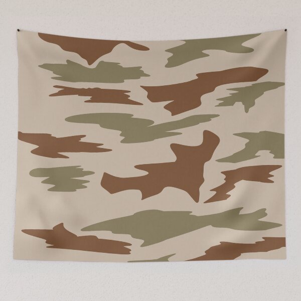 Item preview, French Military Desert Camouflage Camo Design Pattern  designed and sold by Lartheviking.