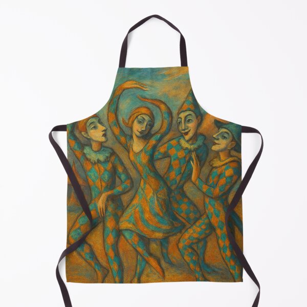 Item preview, Surreal Harlequin Dance Under Painted Skies designed and sold by weirdfishes123.