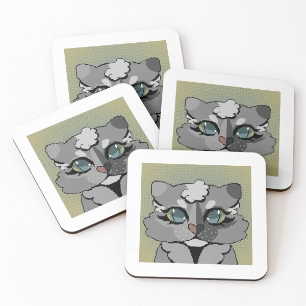 Item preview, Dovewing warrior cats pixel art designed and sold by Uncanny.vallee.