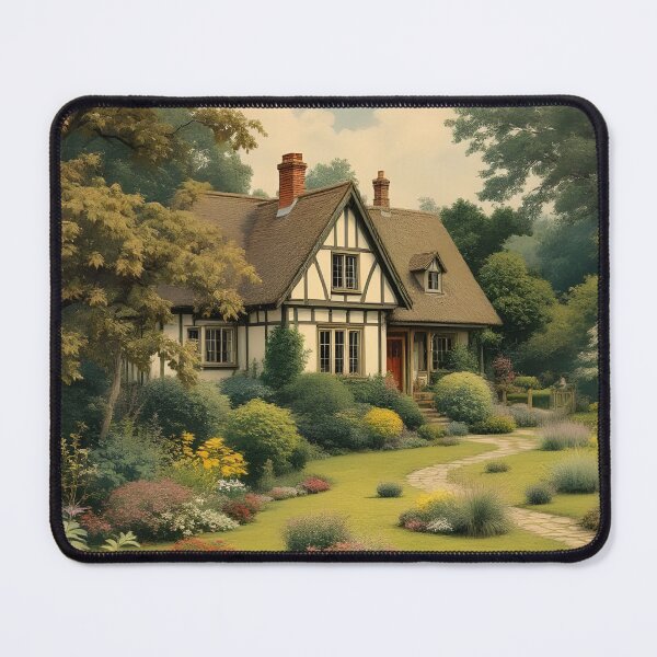 Item preview, Enchanted English Cottage and Magic Flowers designed and sold by SoniaSarkali.