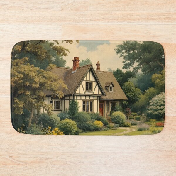 Item preview, Enchanted English Cottage and Magic Flowers designed and sold by SoniaSarkali.