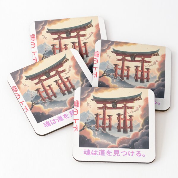 Item preview, Japanese Torri Gate Spiritual Art designed and sold by TravelerStudios.
