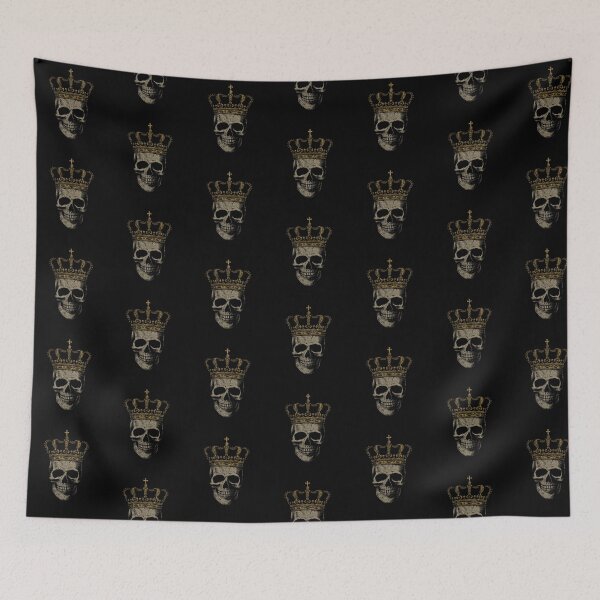 Item preview, Crowned Skull – Gothic Royalty Tattoo Art designed and sold by DimensionShift.