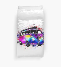 Campervan Fans Vee Dubya Duvet Cover