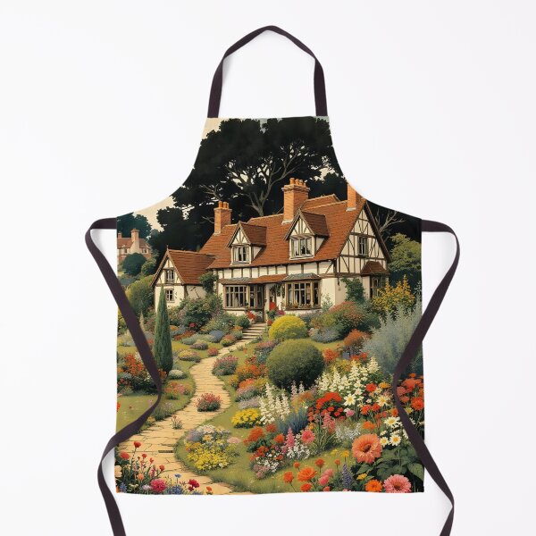Item preview, Enchanted English Cottage and Magic Flowers designed and sold by SoniaSarkali.