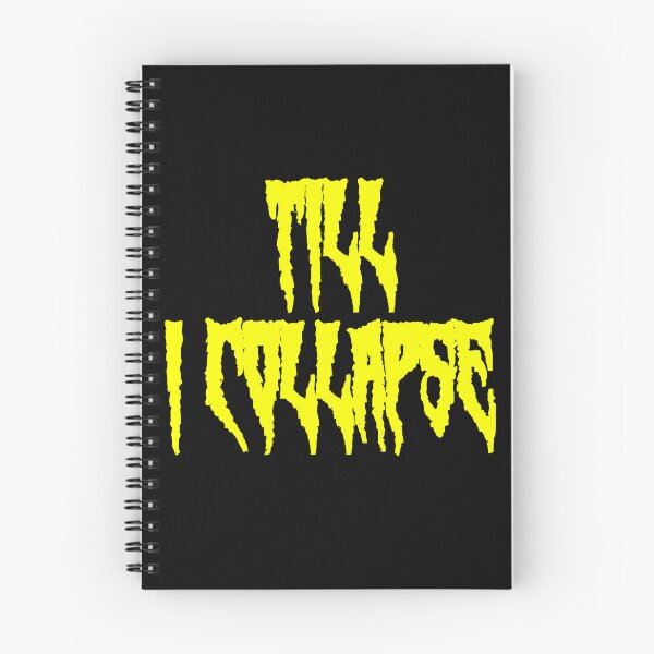 Item preview, Badass Gym Quote | Till I Collapse designed and sold by typoinspired.