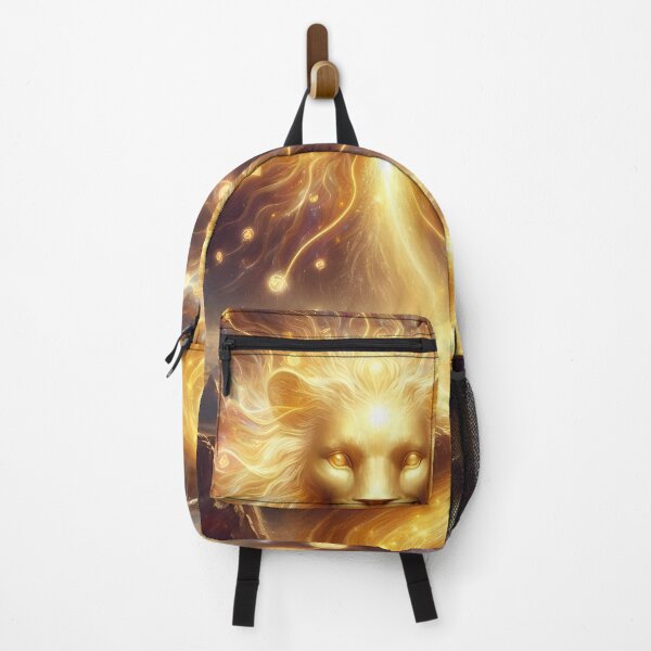 Item preview, A Celestial Lion Creating a River of Gold designed and sold by The Cosmic Nexus.