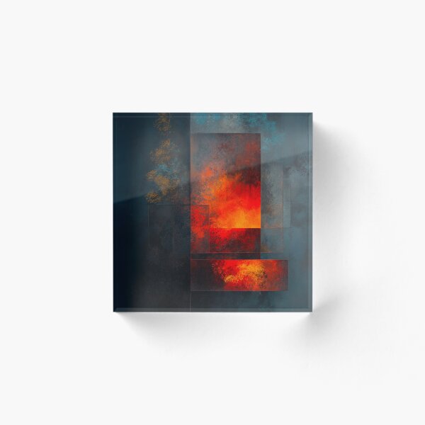 Aperçu de l'œuvre Acier rouge ardent créée et vendue par MarkRossArt.