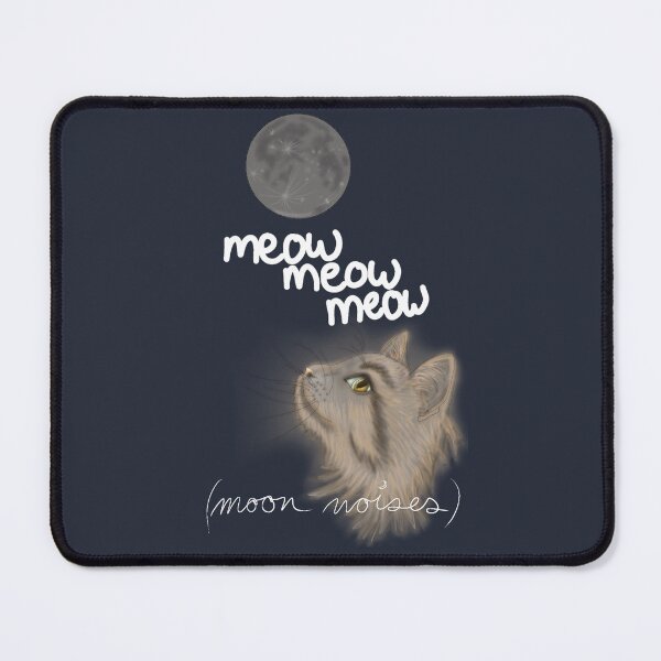 Item preview, Mewing at the Moon designed and sold by sweetcircuit.
