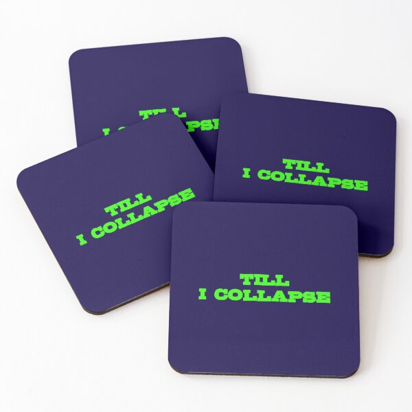 Item preview, Copy of Badass Gym Quote | Till I Collapse designed and sold by typoinspired.