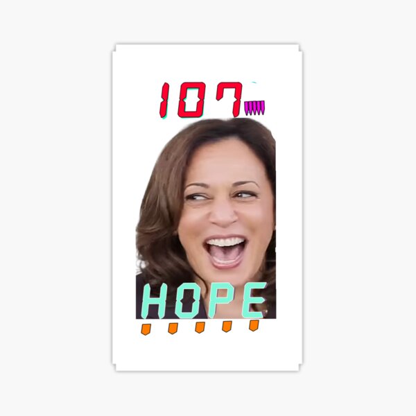Vista previa del artículo con la obra «Texto de la foto de Kamala Harris», diseñado y vendido por  Mudikeys.