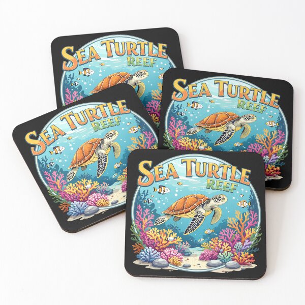Item preview, Sea Turtle Reef Adventure designed and sold by SoftStyleStudio ⭐⭐⭐.