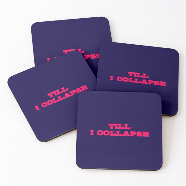 Item preview, Badass Gym Quote | Till I Collapse designed and sold by typoinspired.
