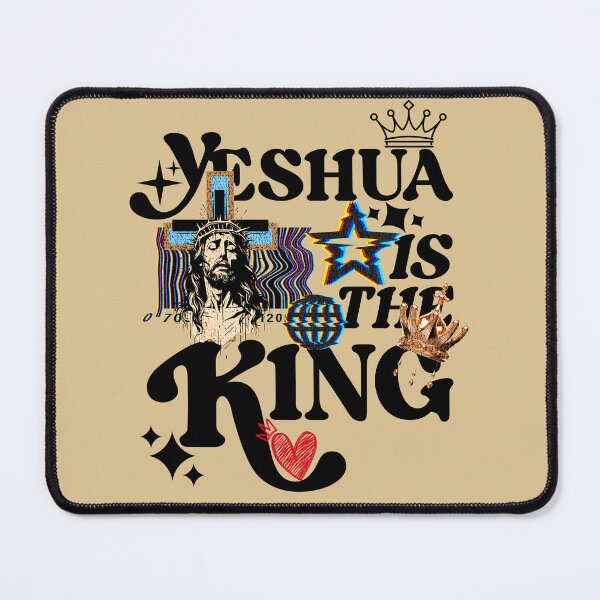 Item preview, YESHUA IS THE KING T-Shirt – Bold Christian Faith Tee | Messianic Jesus Shirt | Worship Apparel for Men & Women designed and sold by Millionaireboss.