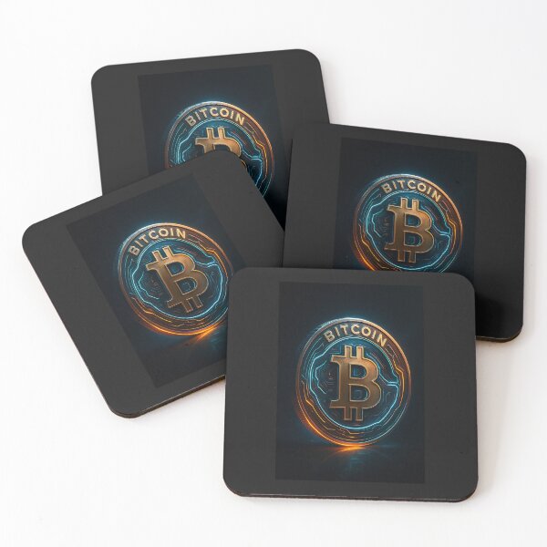 Item preview, Futuristic Bitcoin logo designed and sold by TruthoverTrends.