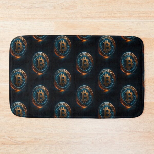 Item preview, Futuristic Bitcoin logo designed and sold by TruthoverTrends.