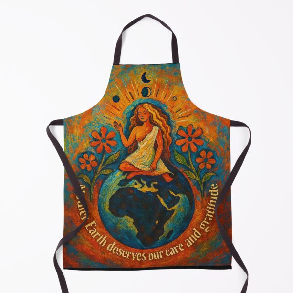 Item preview, Mother Earth Deserves Our Gratitude – Spiritual Art - Eco Sustainability designed and sold by AATGShop.