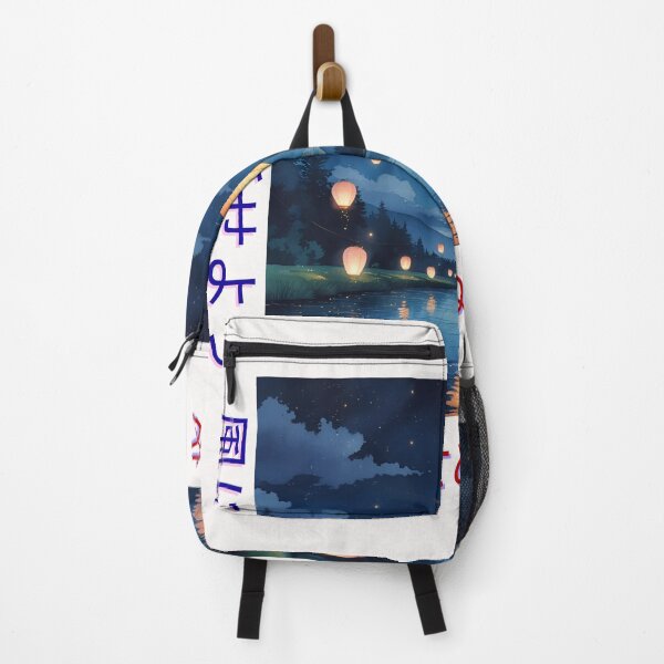 Item preview, Lanterns Floating Over River designed and sold by TravelerStudios.