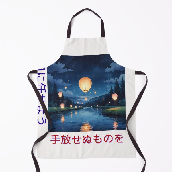 Item preview, Lanterns Floating Over River designed and sold by TravelerStudios.