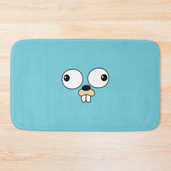 Item preview, Go Lang Gopher Face only - Halloween Costume designed and sold by codingpotato.