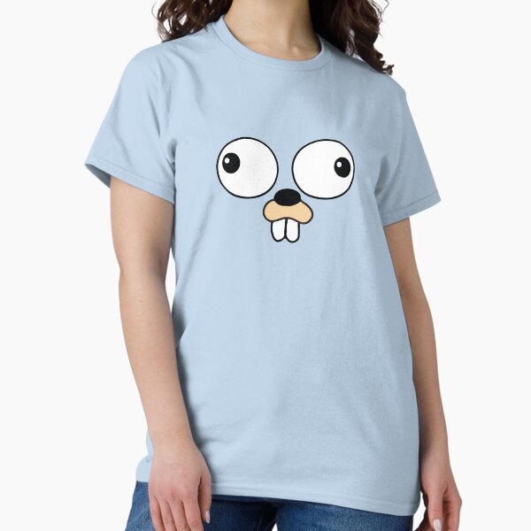 Item preview, Go Lang Gopher Face only - Halloween Costume designed and sold by codingpotato.