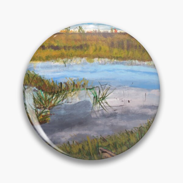Item preview, Marshland Canoes designed and sold by ElaineFogelArt.