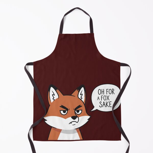 Item preview, Oh For Fox Sake | Funny Pun Cartoon T-Shirt designed and sold by the real space.