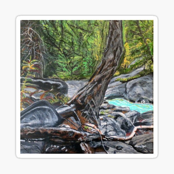 Item preview, Crooked Tree designed and sold by ElaineFogelArt.