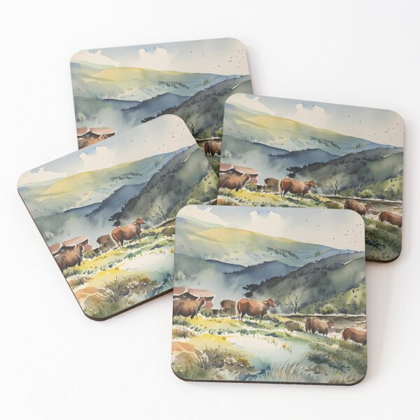Item preview, Woolly chums3(watercolour + AI) designed and sold by artsmeow.
