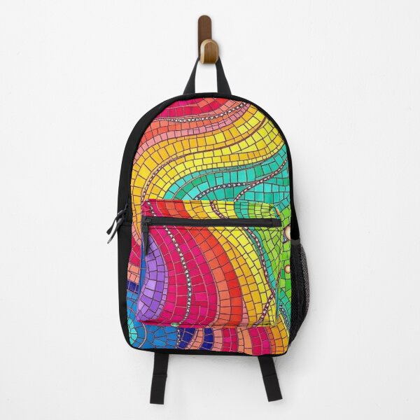 Item preview, Colorful Mosaic Abstract Rainbow Tiled Wave Pattern | Samsung Android Soft Case or iphone Tough Case designed and sold by Intelli-Punder.