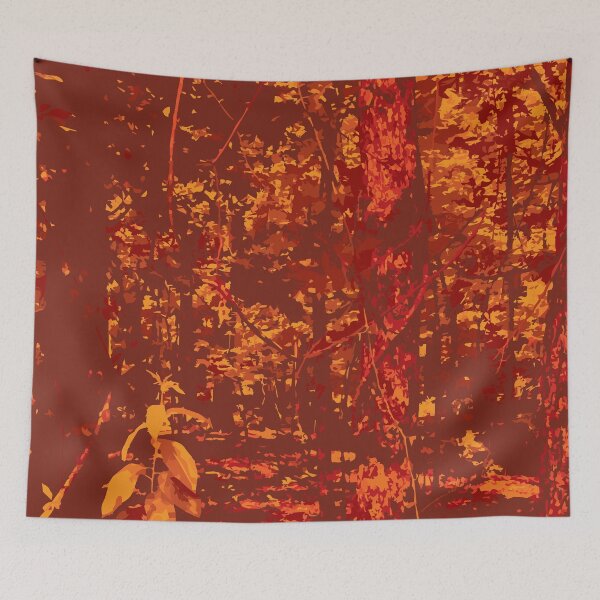 Item preview, Chainsaw Camouflage Orange  designed and sold by TyBrockDesigns.