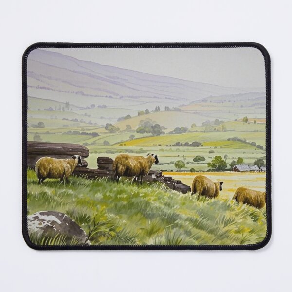 Item preview, Woolly chums(watercolour + AI) designed and sold by artsmeow.