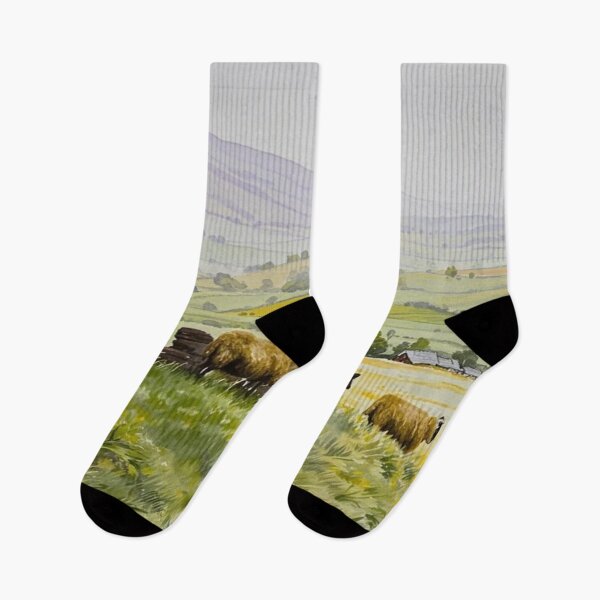 Item preview, Woolly chums(watercolour + AI) designed and sold by artsmeow.
