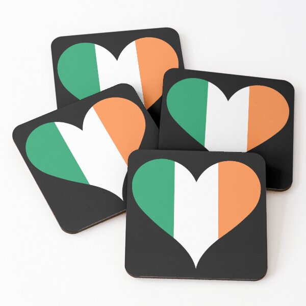 Item preview, Ireland Heart Flag - Irish Pride & Love designed and sold by NTGUILTY.