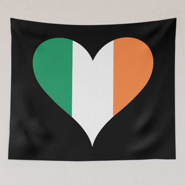 Item preview, Ireland Heart Flag - Irish Pride & Love designed and sold by NTGUILTY.