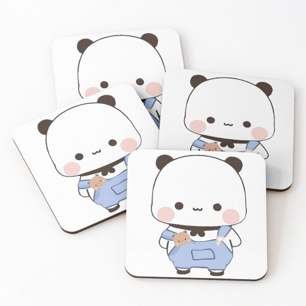 Item preview, Bubu wearing a cute overall  designed and sold by PandaBearShop.