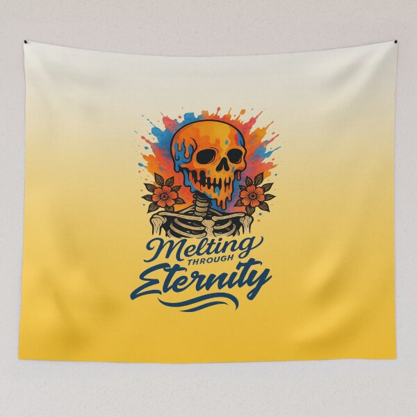 Item preview, Melting Through Eternity | Crewneck Bones And Botany designed and sold by skkyfaithArtz.