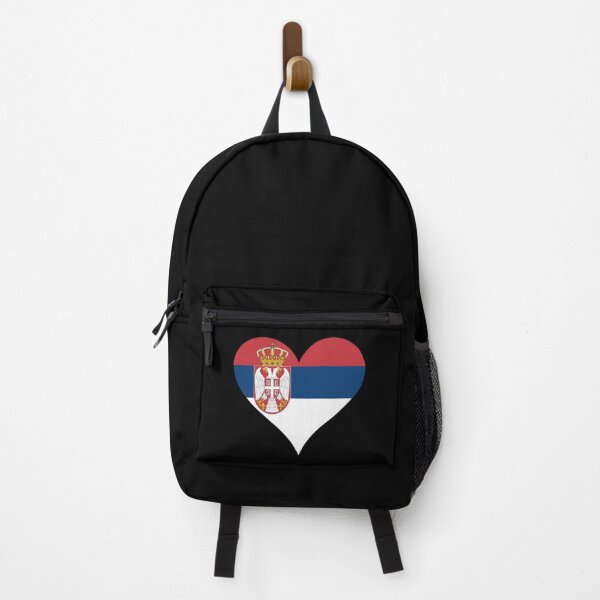 Item preview, Serbia Heart Flag - Serbian Pride & Love designed and sold by NTGUILTY.