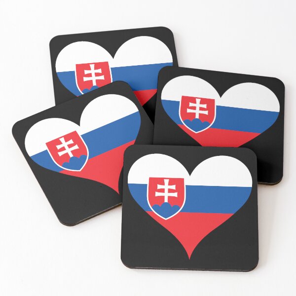 Item preview, Slovakia Heart Flag - Slovakian Pride & Love designed and sold by NTGUILTY.