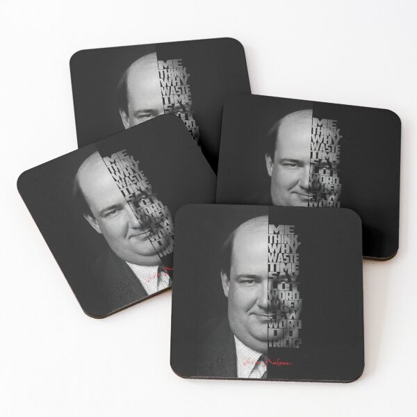 Item preview, Kevin Malone Portrait – Minimalist The Office Fan Art designed and sold by Enea Kelo.