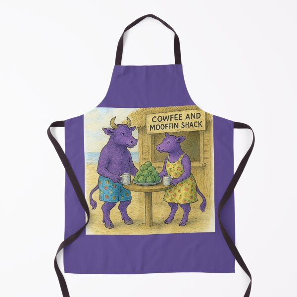 Item preview, Purple Cows at the Cowfee and Mooffin Shack designed and sold by Tridentulus.
