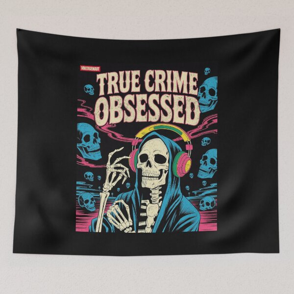 Item preview, True Crime Obsessed - Vintage Podcast Comic designed and sold by Vintagenaut Co..