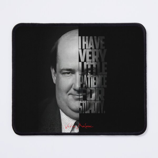 Item preview, Kevin Malone Portrait – Minimalist The Office Fan Art designed and sold by Enea Kelo.