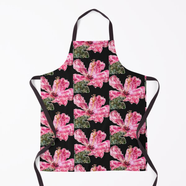 Item preview, Pink Hibiscus Bud to Bloom Double Exposure Cut Out designed and sold by Esoteric Alchemy.