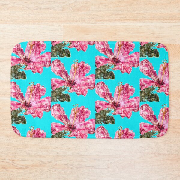 Item preview, Pink Hibiscus Bud to Bloom  Double Exposure Cut Out  designed and sold by Esoteric Alchemy.