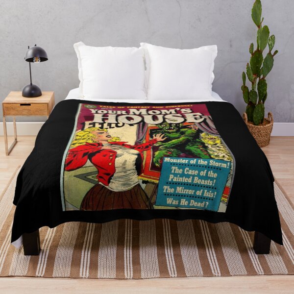 Item preview, Your Mom's House - Vintage Horror Comic Parody designed and sold by Vintagenaut Co..