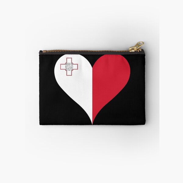 Item preview, Malta Heart Flag - Maltese Pride & Love designed and sold by NTGUILTY.