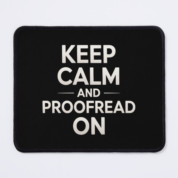 Item preview, Keep Calm and Proofread On designed and sold by theartfulaspie.