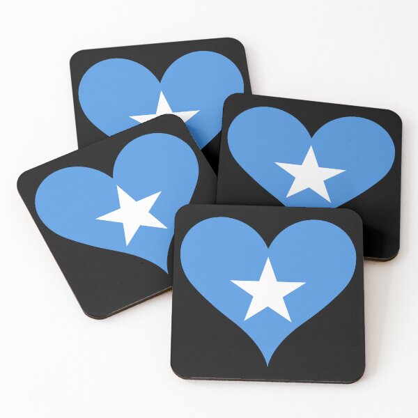 Item preview, Somalia Heart Flag - Somali Pride & Unity designed and sold by NTGUILTY.